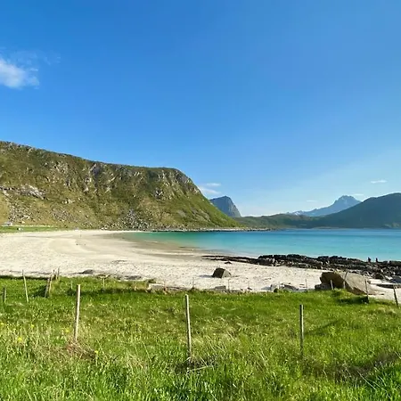 شاليه Beachfront Paradise Lofoten *