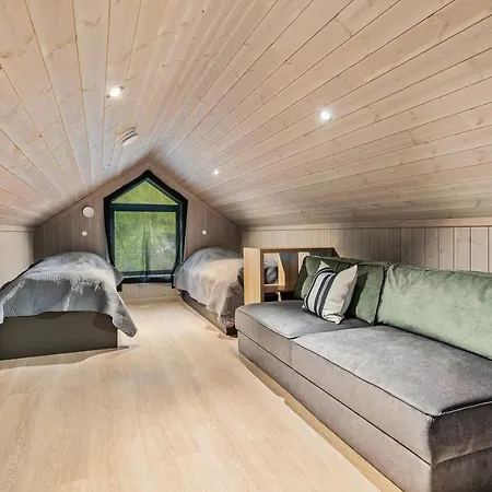 Beachfront Paradise Lofoten Chalé Bostad