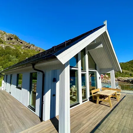 Beachfront Paradise Lofoten Chalé