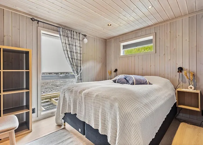 Beachfront Paradise Lofoten Chalé