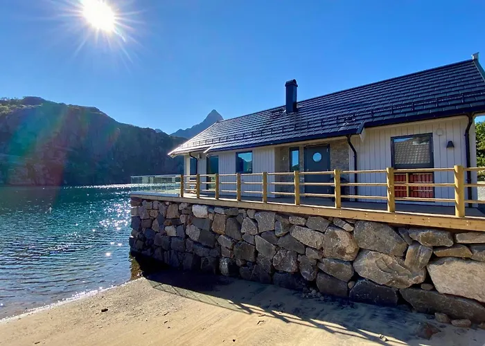 Beachfront Paradise Lofoten Bostad